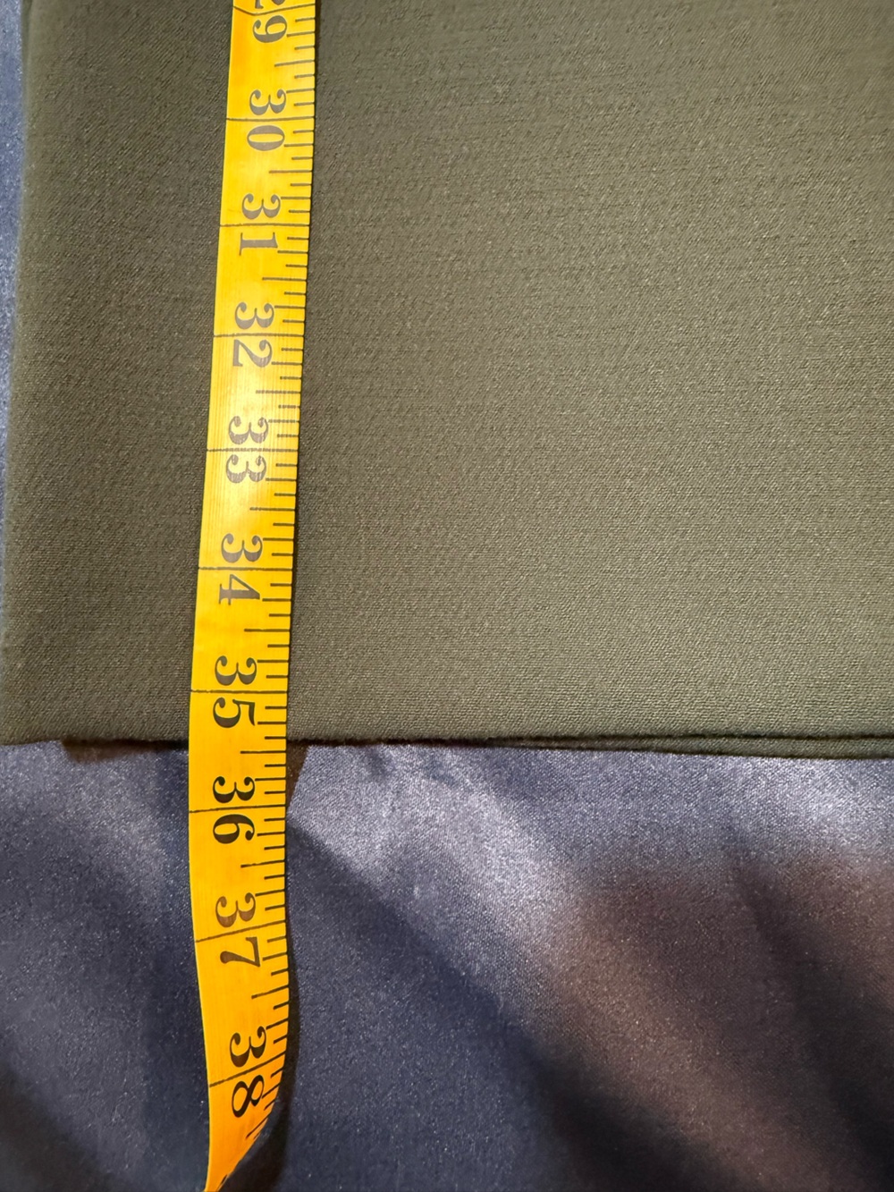 Ann Taylor Loft Forest Green/Black Accent Tailored Sheath Dress(Size 8P) - Picture 7 of 11
